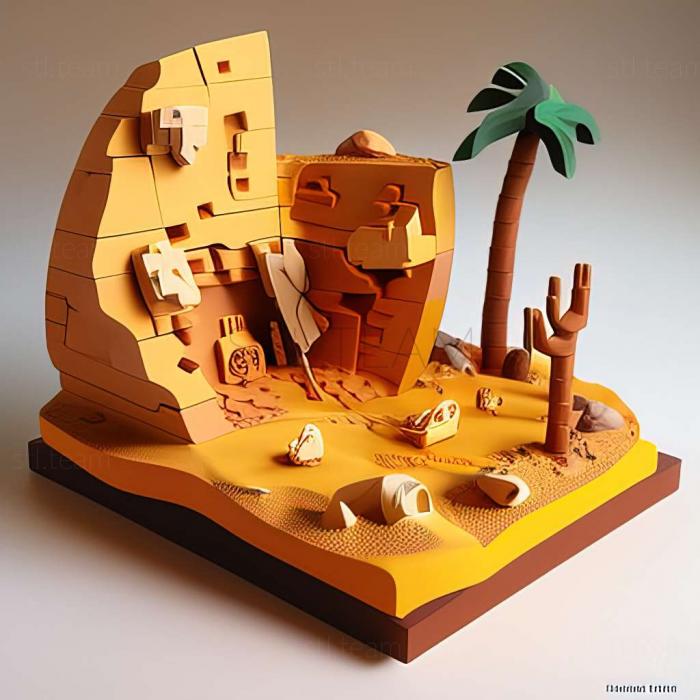 3D модель Гра Lego Island Xtreme Stunts (STL)
